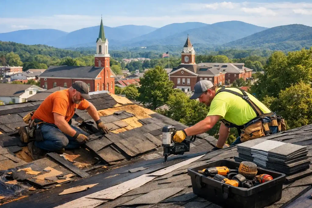 roof leaks to storm damage
