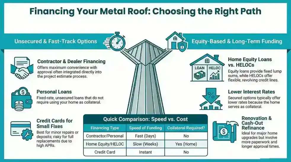 Financing a Metal Roof