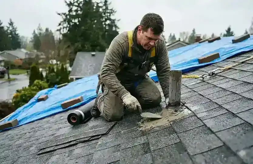 How to Temporarily Fix a Roof Leak