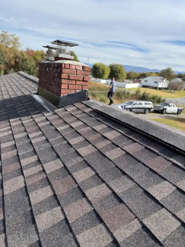Project photo from the Old Shiloh shingle roof replacement in Greeneville