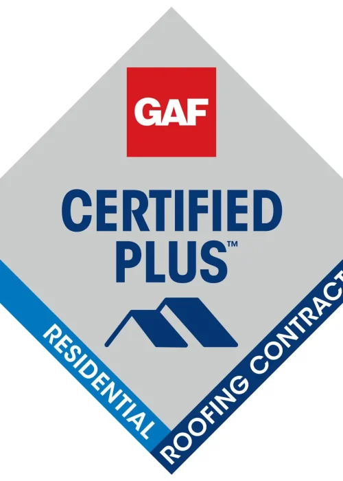 GAF Certified Plus Residential Roofing Contractor